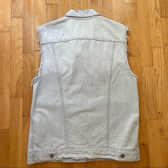 Jbrand cutoff denim vest size m/l - Picture 2 of 5